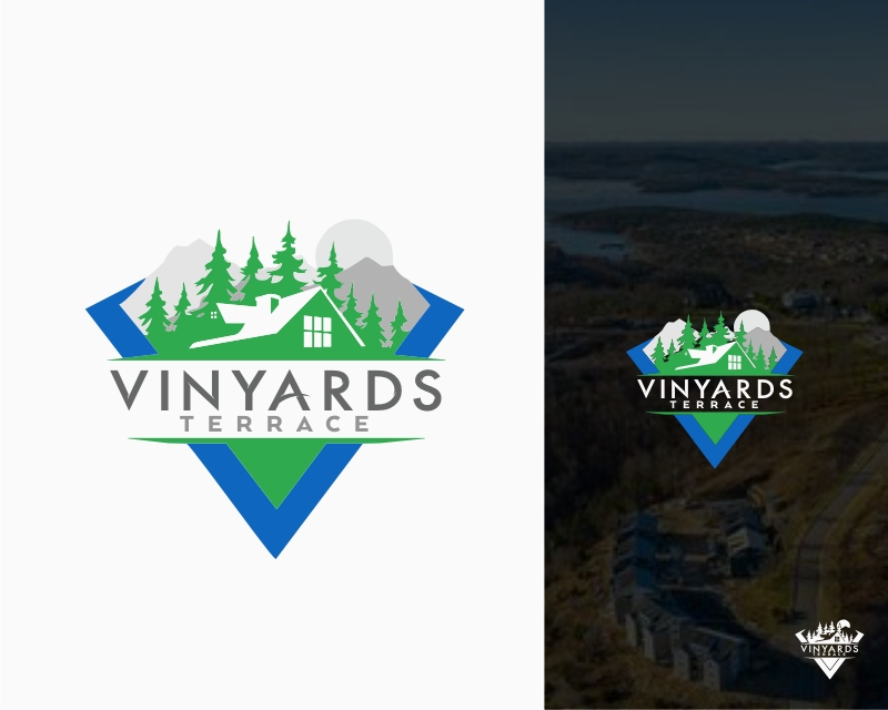 Logo Design entry 2798235 submitted by brein6 to the Logo Design for Vinyards Terrace run by justinkbowen