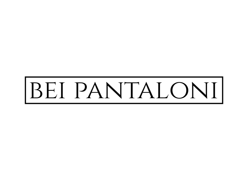 Logo Design entry 2786693 submitted by gogi71 to the Logo Design for bei pantaloni run by GiacobbeRe