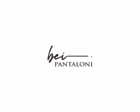 Logo Design entry 2789406 submitted by fije to the Logo Design for bei pantaloni run by GiacobbeRe