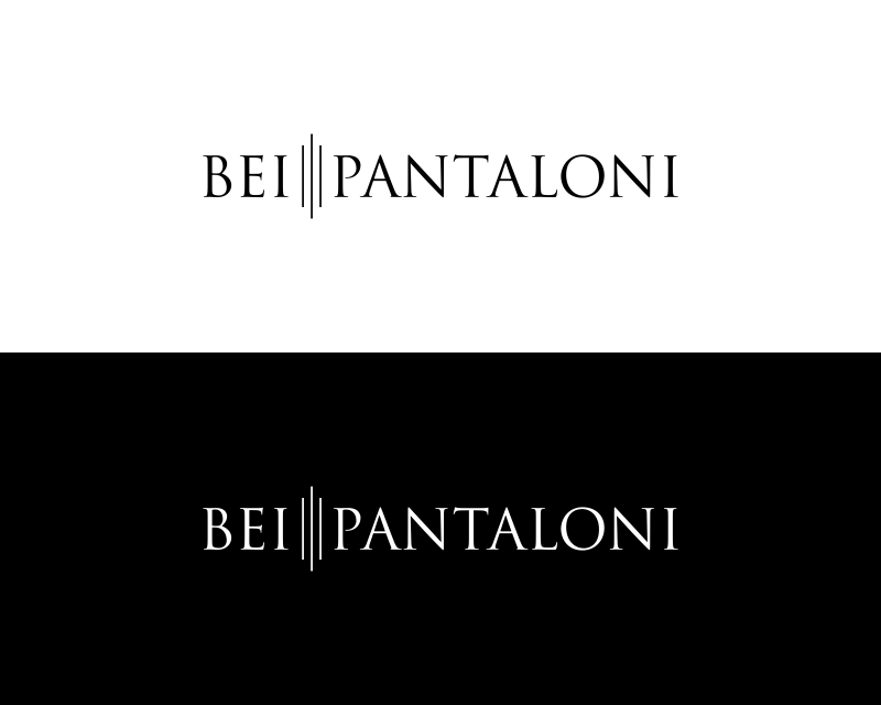 Logo Design entry 2795997 submitted by azzahro to the Logo Design for bei pantaloni run by GiacobbeRe