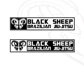 Logo Design entry 2790603 submitted by exvy to the Logo Design for Black Sheep Brazilian Jiu-Jitsu run by kvanveen