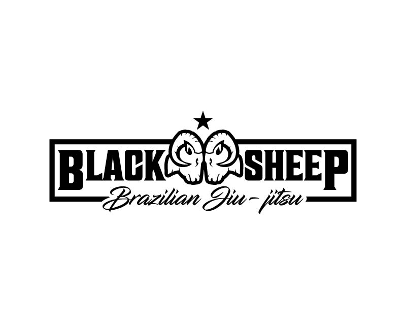 Logo Design entry 2790603 submitted by NorbertoPV to the Logo Design for Black Sheep Brazilian Jiu-Jitsu run by kvanveen