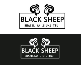 Logo Design Entry 2787052 submitted by DzinerIdea to the contest for Black Sheep Brazilian Jiu-Jitsu run by kvanveen
