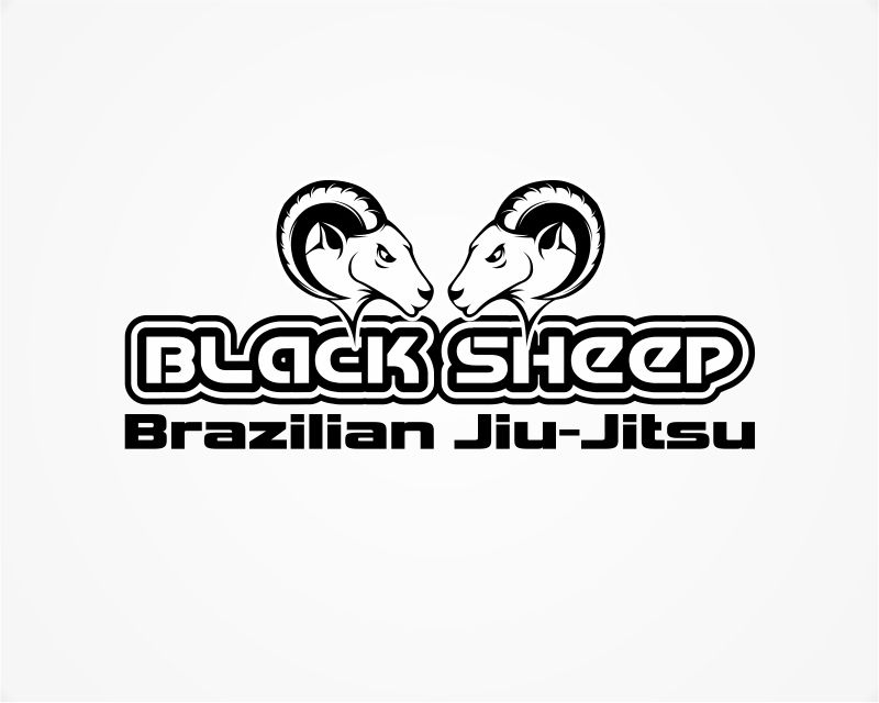 Logo Design entry 2790603 submitted by wongsanus to the Logo Design for Black Sheep Brazilian Jiu-Jitsu run by kvanveen