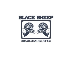 Logo Design Entry 2787271 submitted by exvy to the contest for Black Sheep Brazilian Jiu-Jitsu run by kvanveen