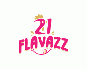 Logo Design Entry 2798491 submitted by khaira to the contest for 21 flavazz run by Bayareafoodz