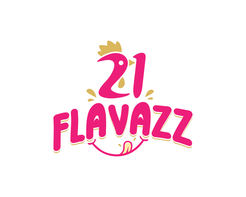 Logo Design entry 2790639 submitted by khaira to the Logo Design for 21 flavazz run by Bayareafoodz
