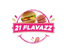 Logo Design Entry 2799161 submitted by Rainbow.1 to the contest for 21 flavazz run by Bayareafoodz