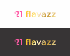 Logo Design entry 2787570 submitted by onet to the Logo Design for 21 flavazz run by Bayareafoodz