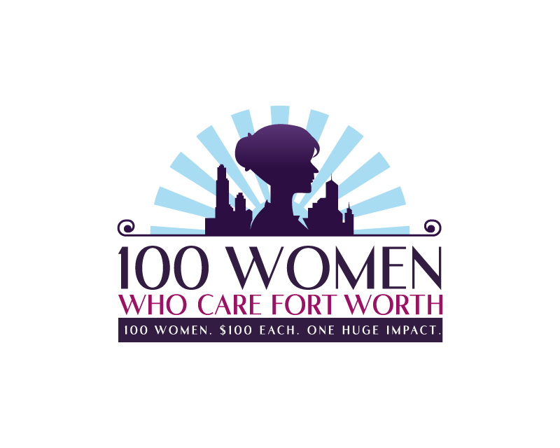 Logo Design entry 2790698 submitted by Mozzarella to the Logo Design for 100 Women Who Care Fort Worth run by 100womenfw