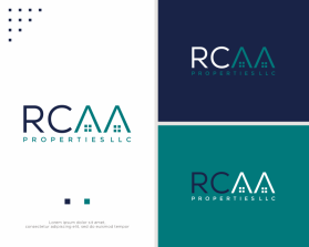 Logo Design entry 2790635 submitted by jragem to the Logo Design for RCAA Properties LLC run by rcaaproperties