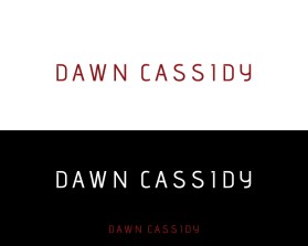 Logo Design Entry 2792743 submitted by putih to the contest for Dawn Cassidy run by Sourcereur