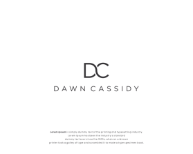 Logo Design entry 2791987 submitted by manaf to the Logo Design for Dawn Cassidy run by Sourcereur