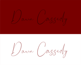 Another design by ddutta806 submitted to the Logo Design for Dawn Cassidy by Sourcereur