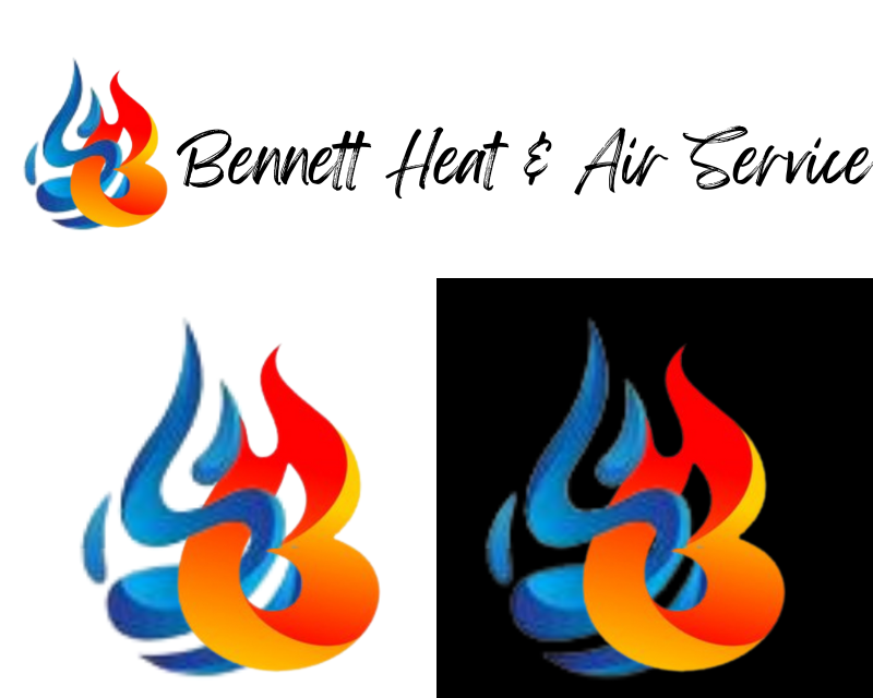 Logo Design entry 2793824 submitted by MelizardWorks to the Logo Design for SB Bennett Heat & Air Service run by bennettj
