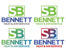 Logo Design Entry 2794633 submitted by Mikeron to the contest for SB Bennett Heat & Air Service run by bennettj