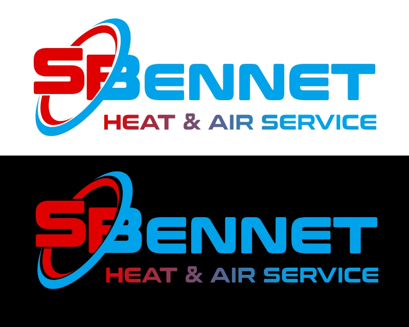 Logo Design entry 2792331 submitted by Ilham Fajri to the Logo Design for SB Bennett Heat & Air Service run by bennettj