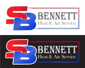 Logo Design Entry 2792154 submitted by kkray283 to the contest for SB Bennett Heat & Air Service run by bennettj