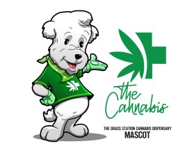 Icon Design entry 2793963 submitted by Cuthy_Tayee to the Icon Design for The Grass Station Cannabis Dispensary Mascot run by Mozoon