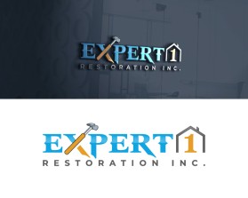 Logo Design Entry 2796726 submitted by Rainbow.1 to the contest for Expert 1 Restoration Inc. run by Cman1
