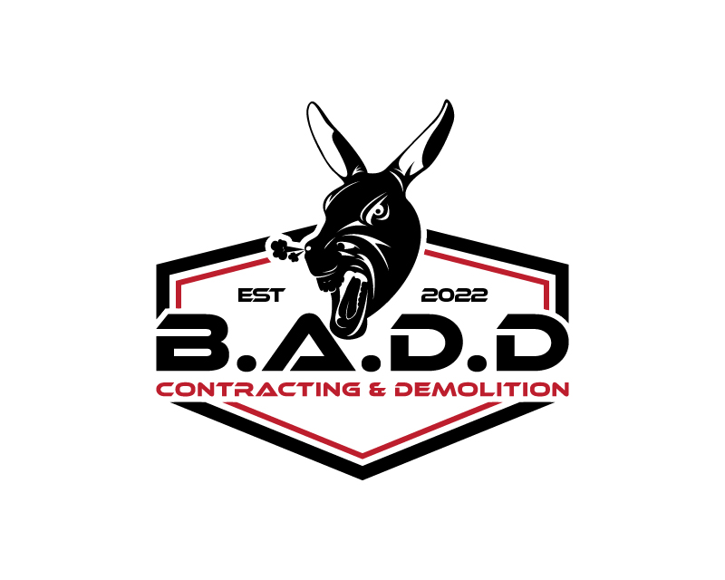 Logo Design entry 2798112 submitted by Ucil Usil to the Logo Design for B.A.D.D Contracting & Demolition run by dcandelaria394