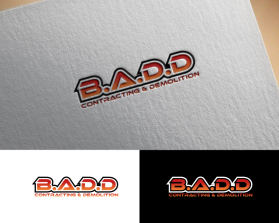 Logo Design Entry 2794910 submitted by kintong to the contest for B.A.D.D Contracting & Demolition run by dcandelaria394