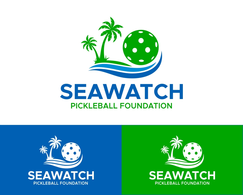 Logo Design entry 2796468 submitted by beckydsgn to the Logo Design for Seawatch Pickleball Foundation run by kcochran