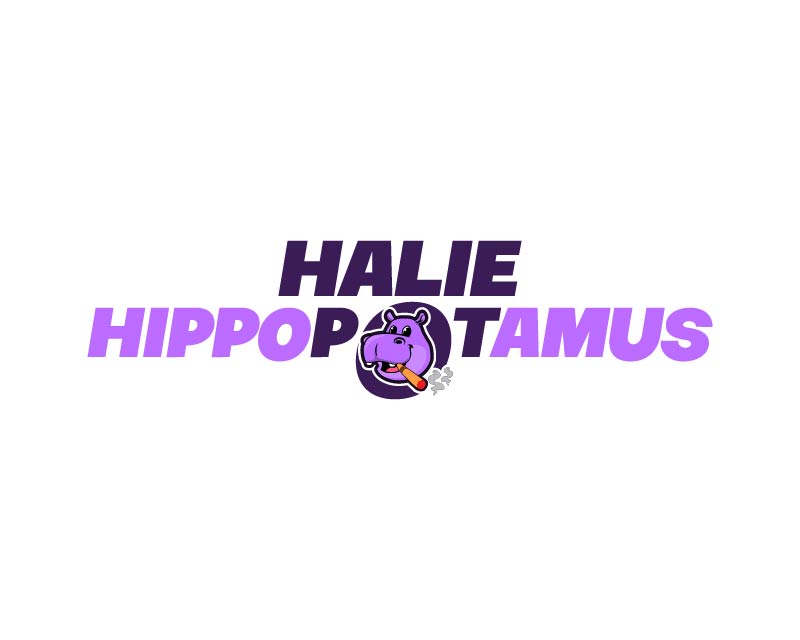 Logo Design entry 2798539 submitted by satiadi19 to the Logo Design for Halie Hippopotamus run by keegs