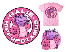 Logo Design entry 2798539 submitted by Armchtrm to the Logo Design for Halie Hippopotamus run by keegs