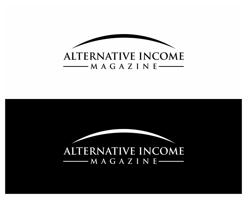 Logo Design entry 2796883 submitted by SinggihArt to the Logo Design for Alternative Income Magazine run by Altincomemag