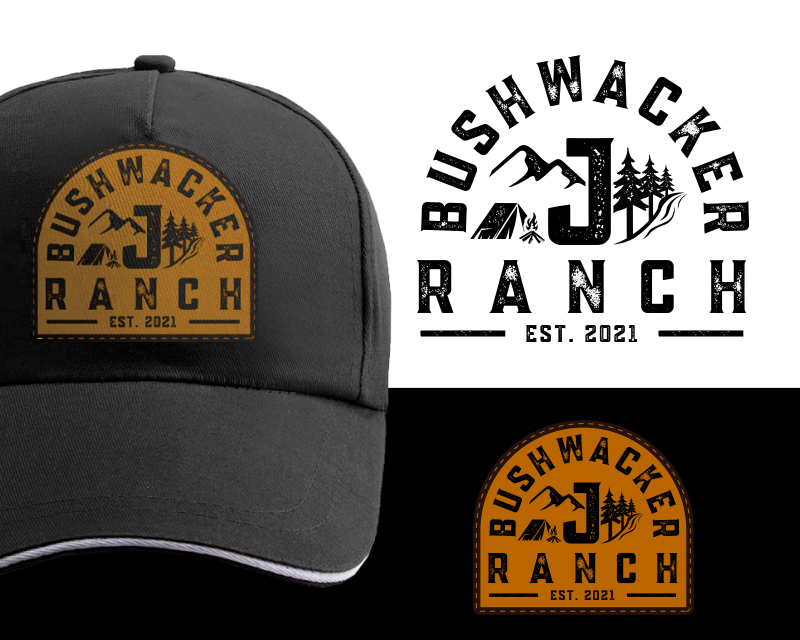 Logo Design entry 2801306 submitted by ej94 to the Logo Design for Bushwacker J Ranch run by enamoreddesigns