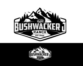 Logo Design Entry 2805791 submitted by DIRA to the contest for Bushwacker J Ranch run by enamoreddesigns