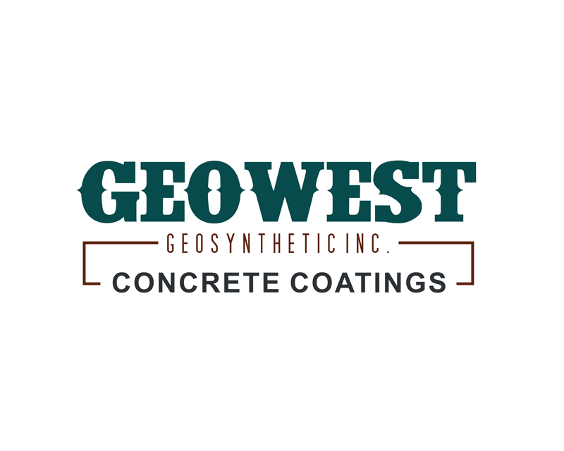Logo Design entry 2800239 submitted by Suhaimi to the Logo Design for GeoWest Geosynthetic Inc. Concrete Coatings run by Jaro1234