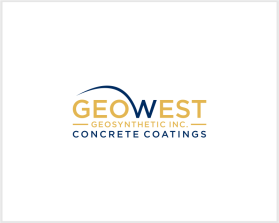 Logo Design entry 2799647 submitted by sofiyah to the Logo Design for GeoWest Geosynthetic Inc. Concrete Coatings run by Jaro1234