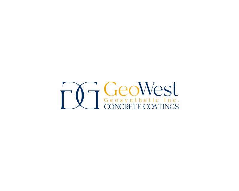Logo Design entry 2806610 submitted by middeyafriti84 to the Logo Design for GeoWest Geosynthetic Inc. Concrete Coatings run by Jaro1234