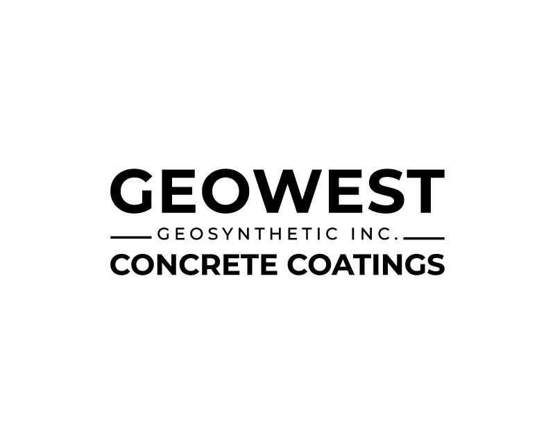 Logo Design entry 2800731 submitted by Ryu0 to the Logo Design for GeoWest Geosynthetic Inc. Concrete Coatings run by Jaro1234