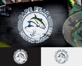 Logo Design entry 2800903 submitted by monstersox to the Logo Design for Cape Fear Custom Rods, LLC run by JonesKim