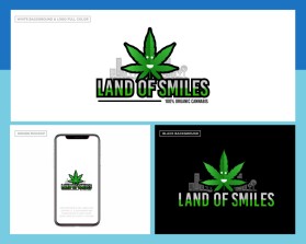 Logo Design Entry 2804323 submitted by Sufyan-baig to the contest for Land of Smiles run by Ganja