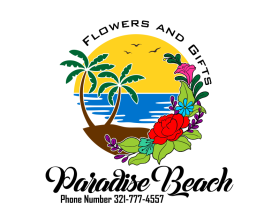 Logo Design Entry 2801988 submitted by MamanChupenk to the contest for Paradise Beach Flowers and Gifts run by kennethsteidl