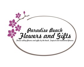 Logo Design Entry 2802663 submitted by aufa1 to the contest for Paradise Beach Flowers and Gifts run by kennethsteidl