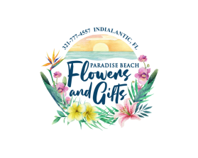 Logo Design Entry 2804088 submitted by McRiver to the contest for Paradise Beach Flowers and Gifts run by kennethsteidl