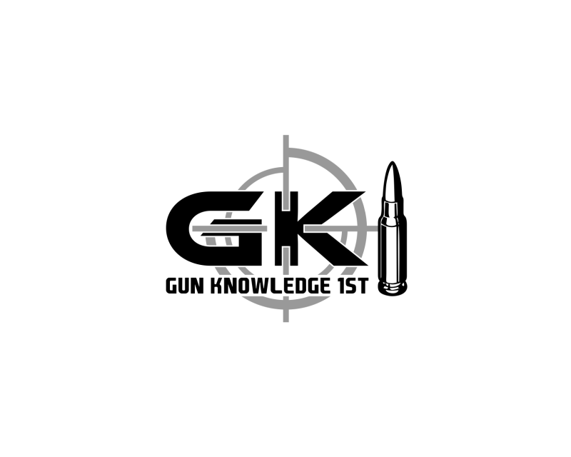 Logo Design entry 2808737 submitted by Digiti Minimi to the Logo Design for GK1 (Gun Knowledge 1st) run by les4metal