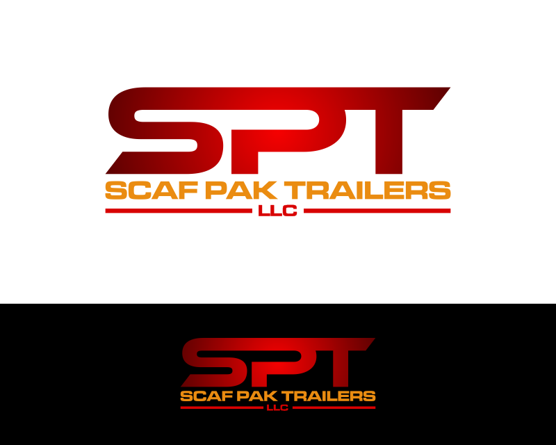 Logo Design entry 2811369 submitted by binbin design to the Logo Design for Scaf Pak Trailers LLC run by McDaid