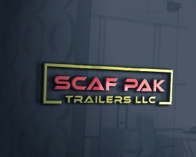 Logo Design Entry 2807329 submitted by Ameer967 to the contest for Scaf Pak Trailers LLC run by McDaid