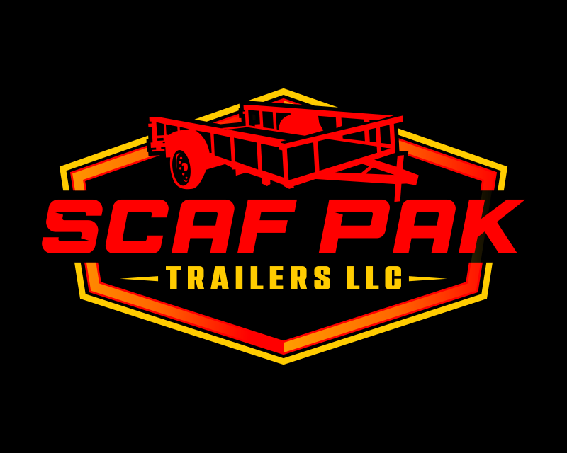 Logo Design entry 2811369 submitted by Kukua to the Logo Design for Scaf Pak Trailers LLC run by McDaid
