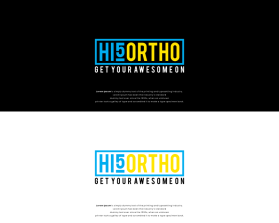 Logo Design entry 2808050 submitted by joegdesign to the Logo Design for www.hi5ortho.com run by awilli10443