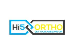 Logo Design Entry 2811232 submitted by LogoAmr to the contest for www.hi5ortho.com run by awilli10443