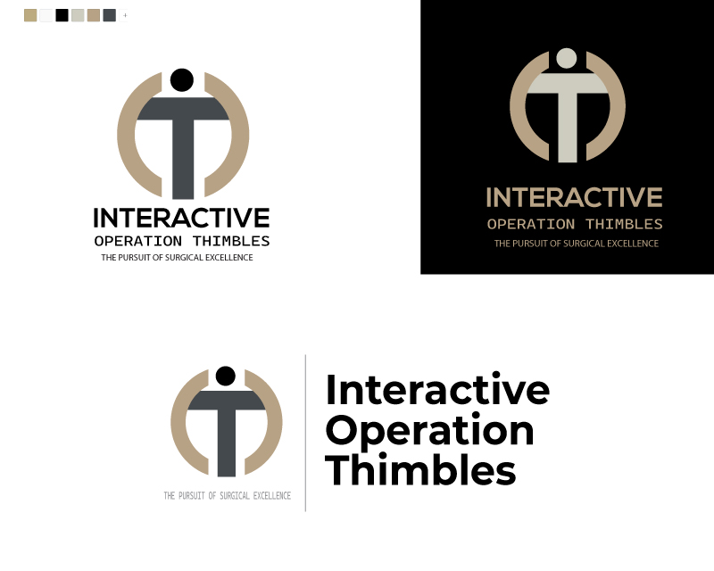 Logo Design entry 2814872 submitted by fionasdesigns to the Logo Design for Interactive Operation Thimbles run by bmd_jobs