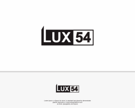 Logo Design Entry 2808912 submitted by otwSarjana to the contest for Lux 54 run by czentko