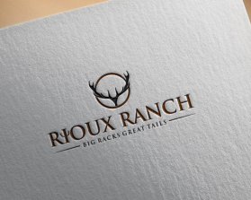 Logo Design Entry 2810549 submitted by wahyu16 to the contest for Rioux Ranch run by brioux